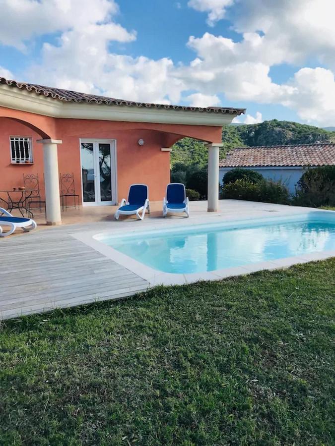 Superbe Villa Avec Piscine Vue Mer, Proche Plage Et Porticcio Pietrosella エクステリア 写真